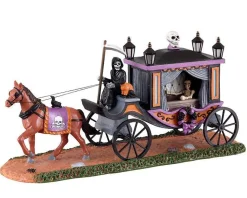Lemax Village Collection Spooky Victorian Hearse #13551