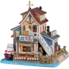 Lemax Village Collection The Rusty Anchor Deep Sea Charter Fishing #15755