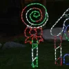 Lollipop Swirl Red Green And White #Led-Pop2