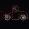 Santa In Truck #Led-Trck