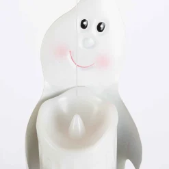Set Of 4 Floating Halloween Ghost Candles With Remote, Timer