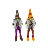 Set Of 2, 16-In Plush Halloween Gnome Shelf Sitter