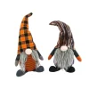 Set Of 2, 12-In Plush Halloween Gnome Figurine
