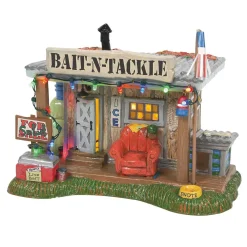 Snow Village Christmas Vacation Selling The Bait Shop #6011426