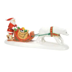Snow Village Santa Comes To Town 2023 #6011430