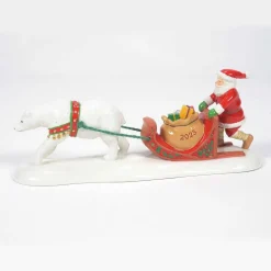 Snow Village Santa Comes To Town 2023 #6011430